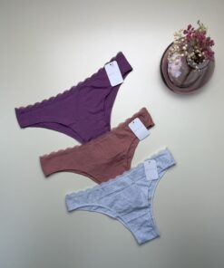 Pack de 3 culottes "unies" -TRESS-