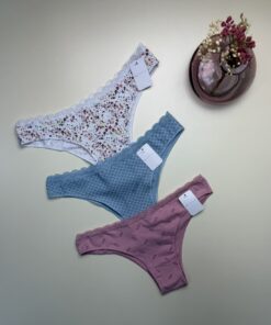 Pack de 3 culottes "a fleur" -TRESS-