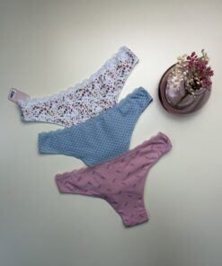 Alternative view of Pack de 3 culottes "a fleur" -TRESS-