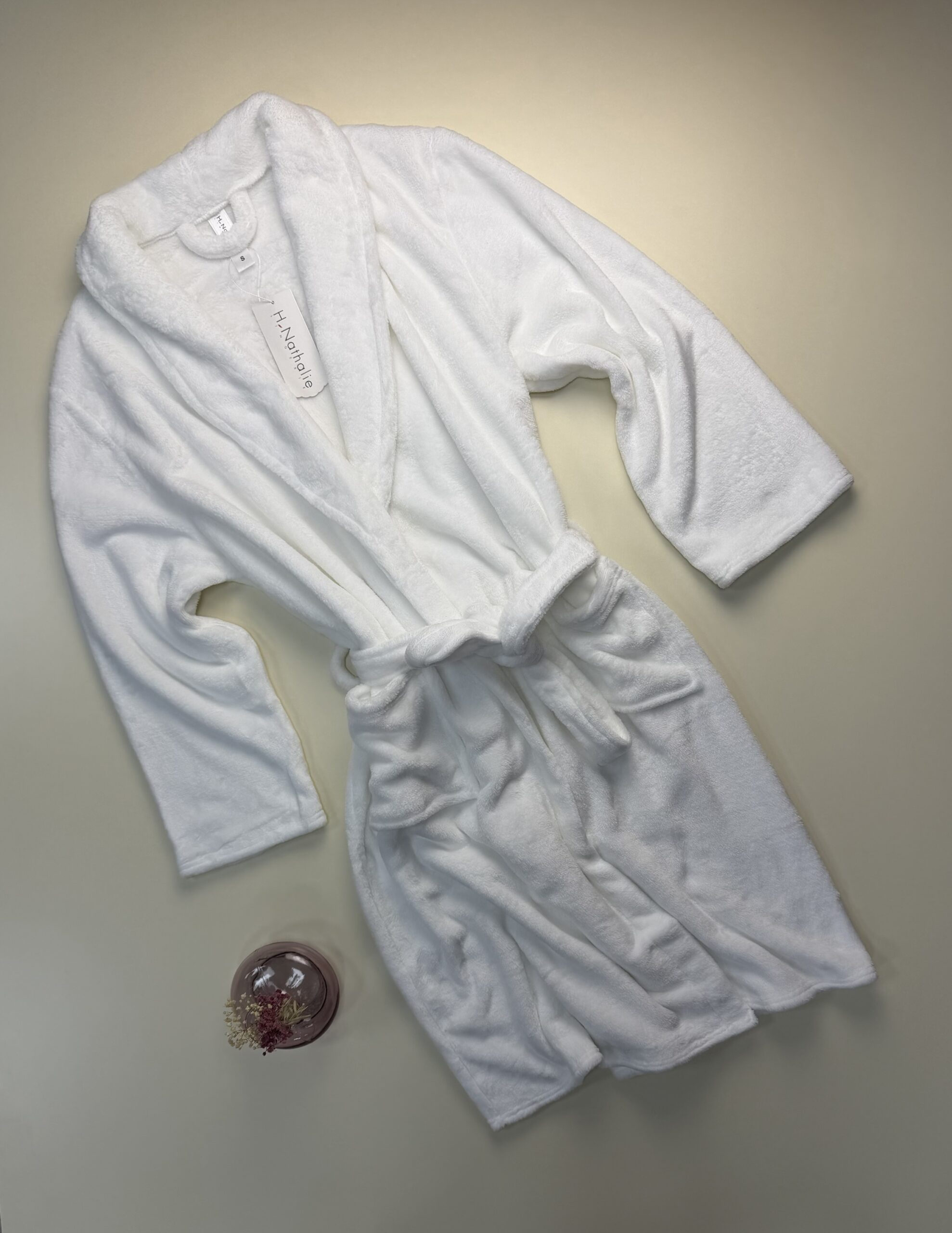 Robe de chambre - Blanc- H.nathalie