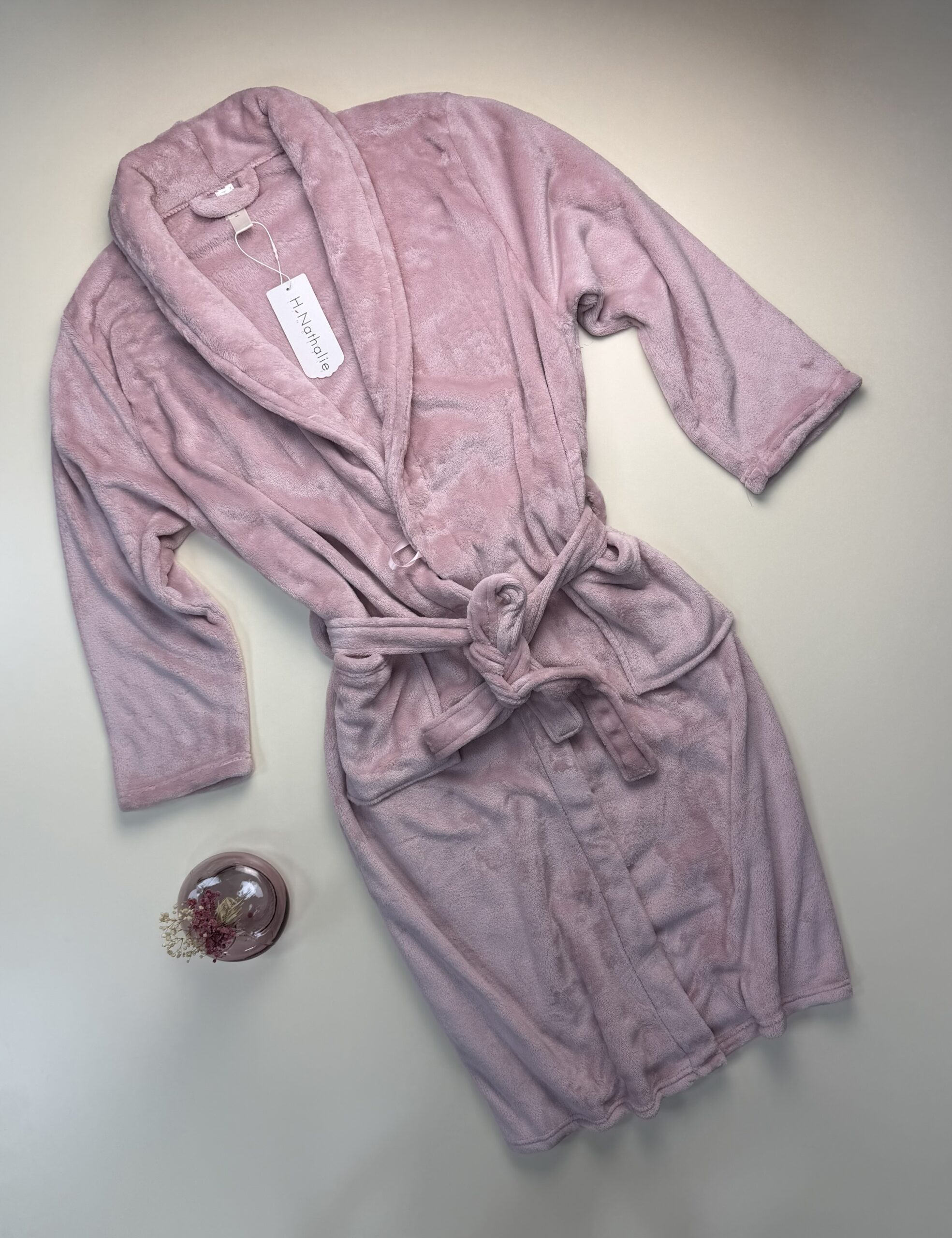 Robe de chambre H.Nathalie "Rose"