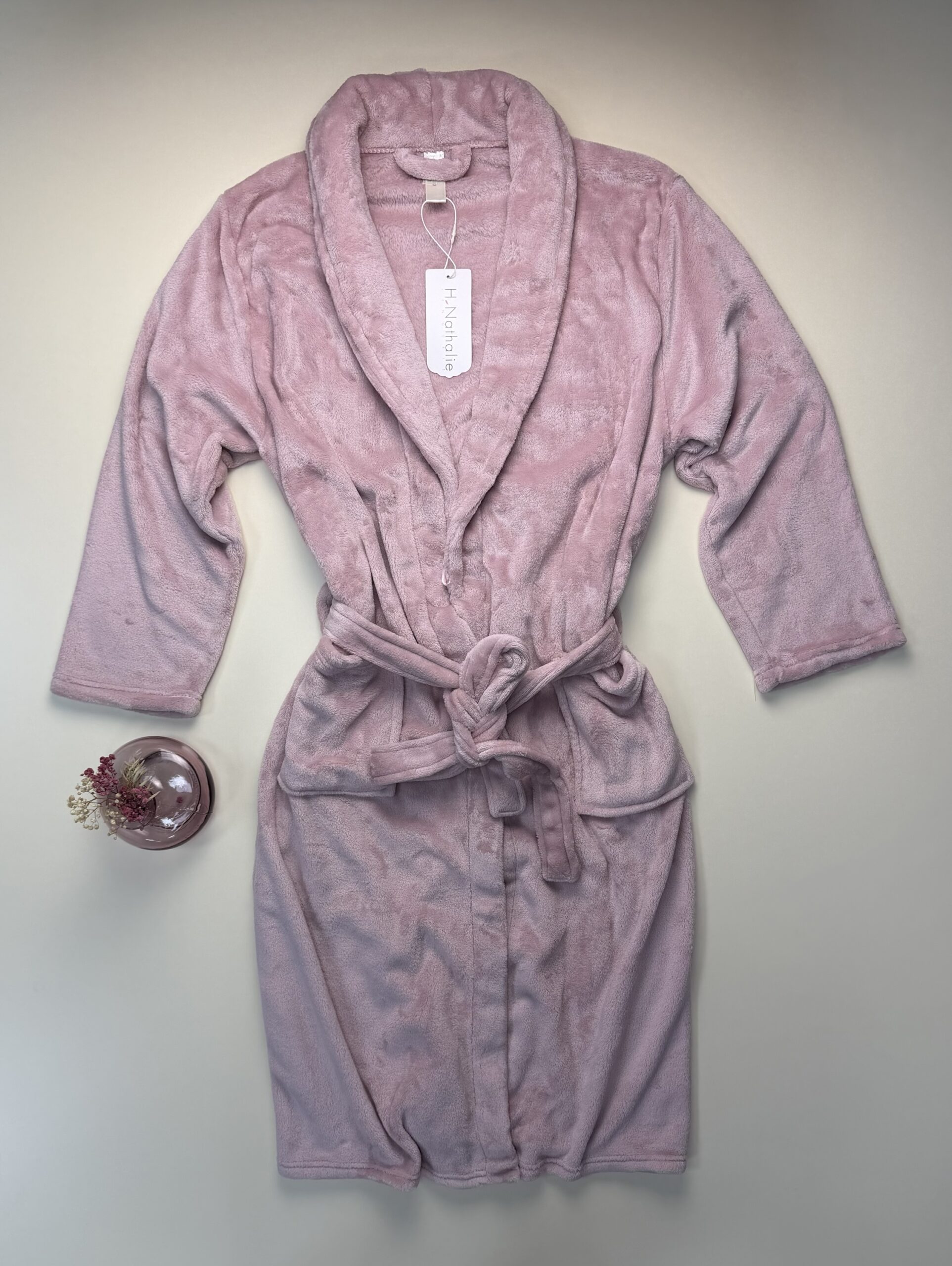 Robe de chambre H.Nathalie "Rose" – Image 2
