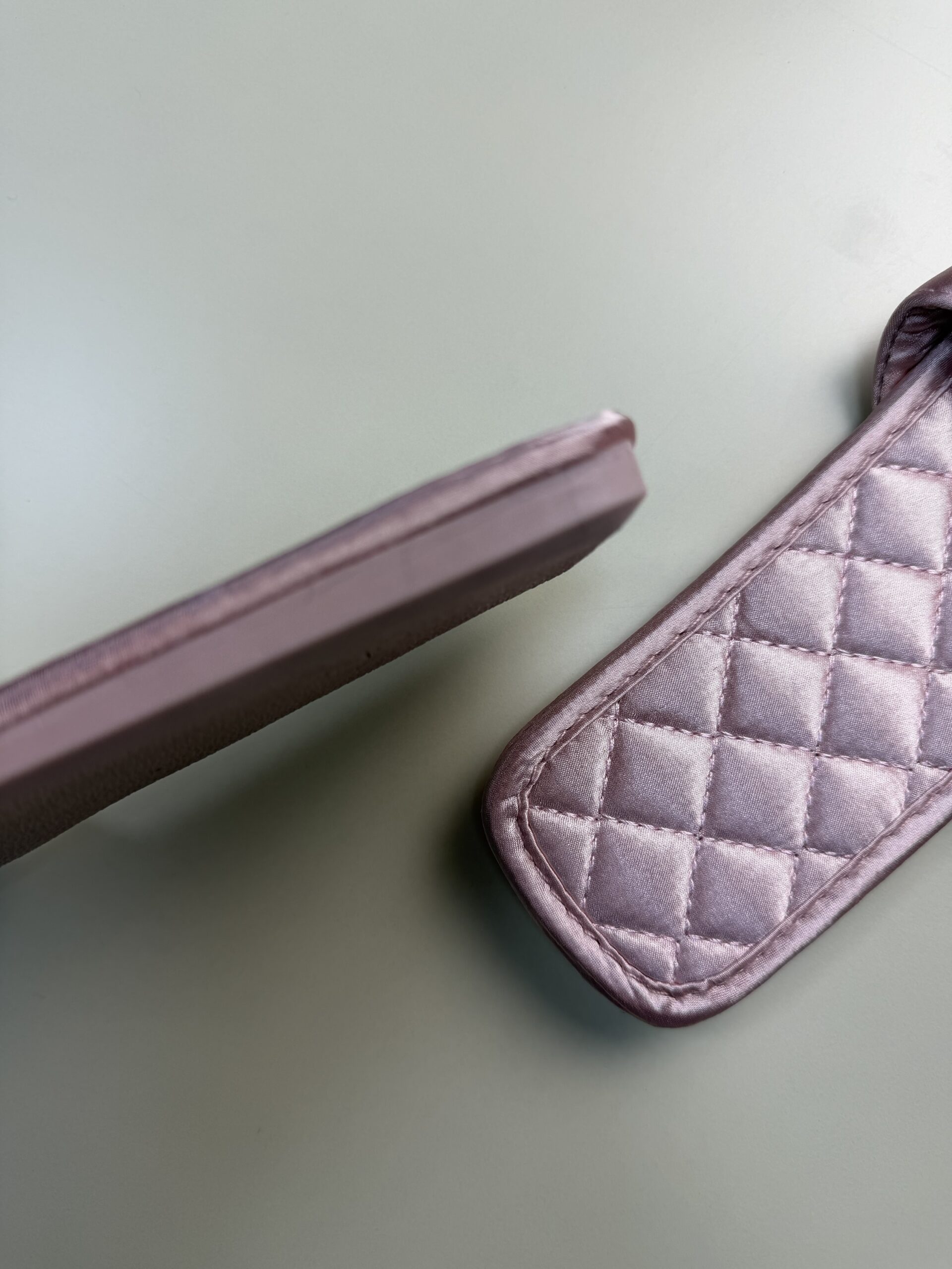 Pantoufle en satin "Rose" – Image 2