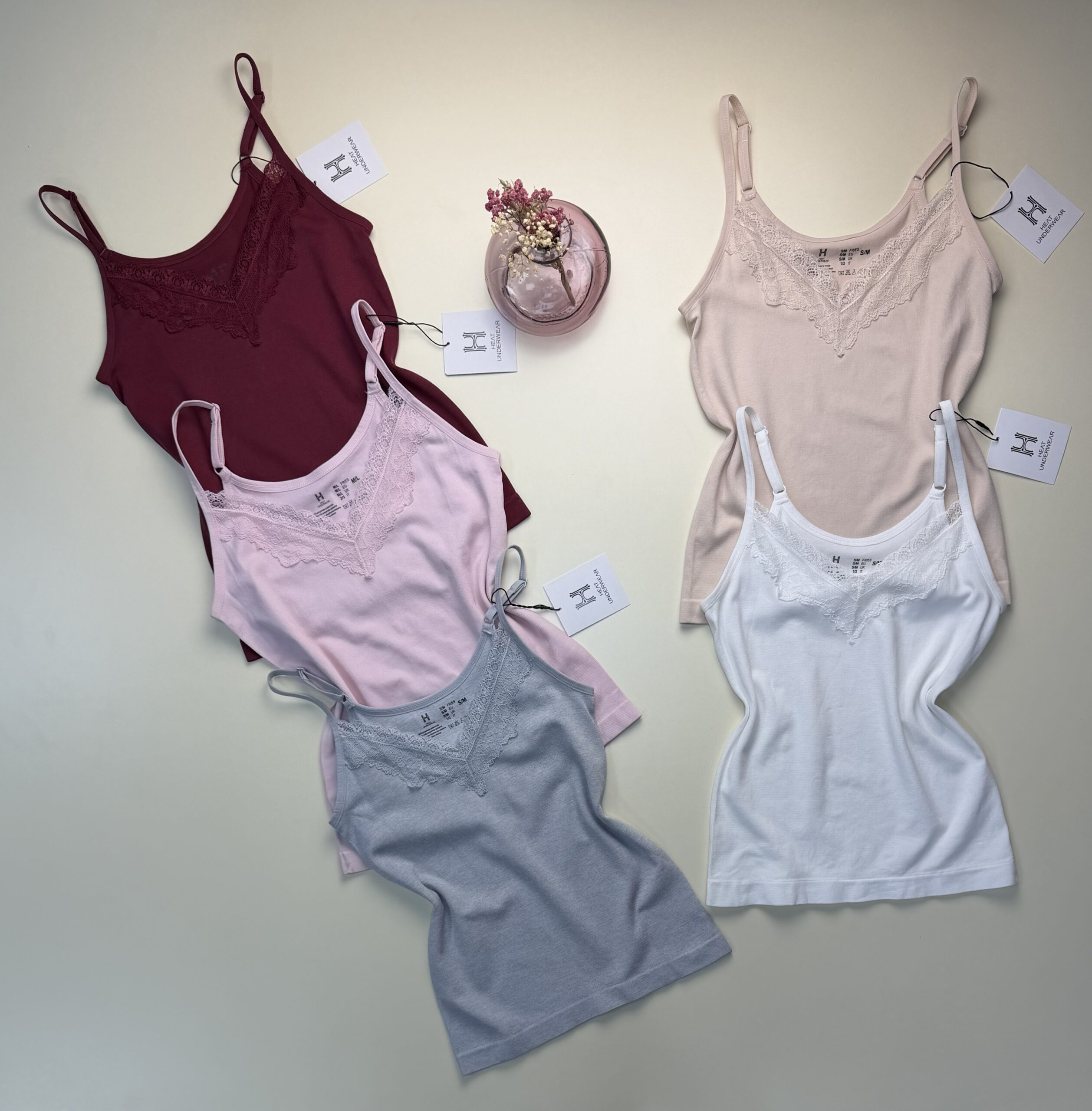 Pack de 5 bustier - H -