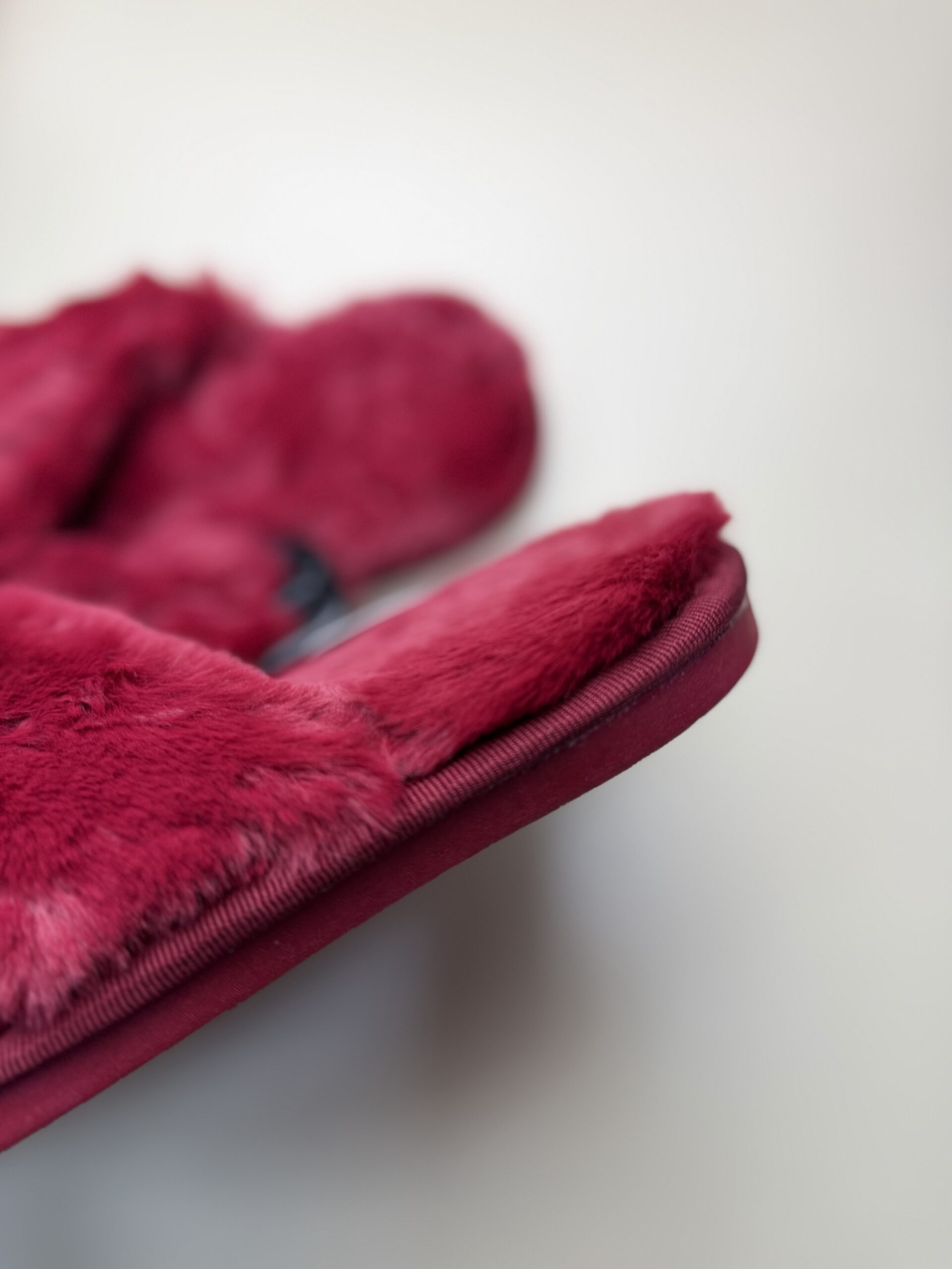 Pantoufle ouverte Croisé – Bordeaux– – Image 3