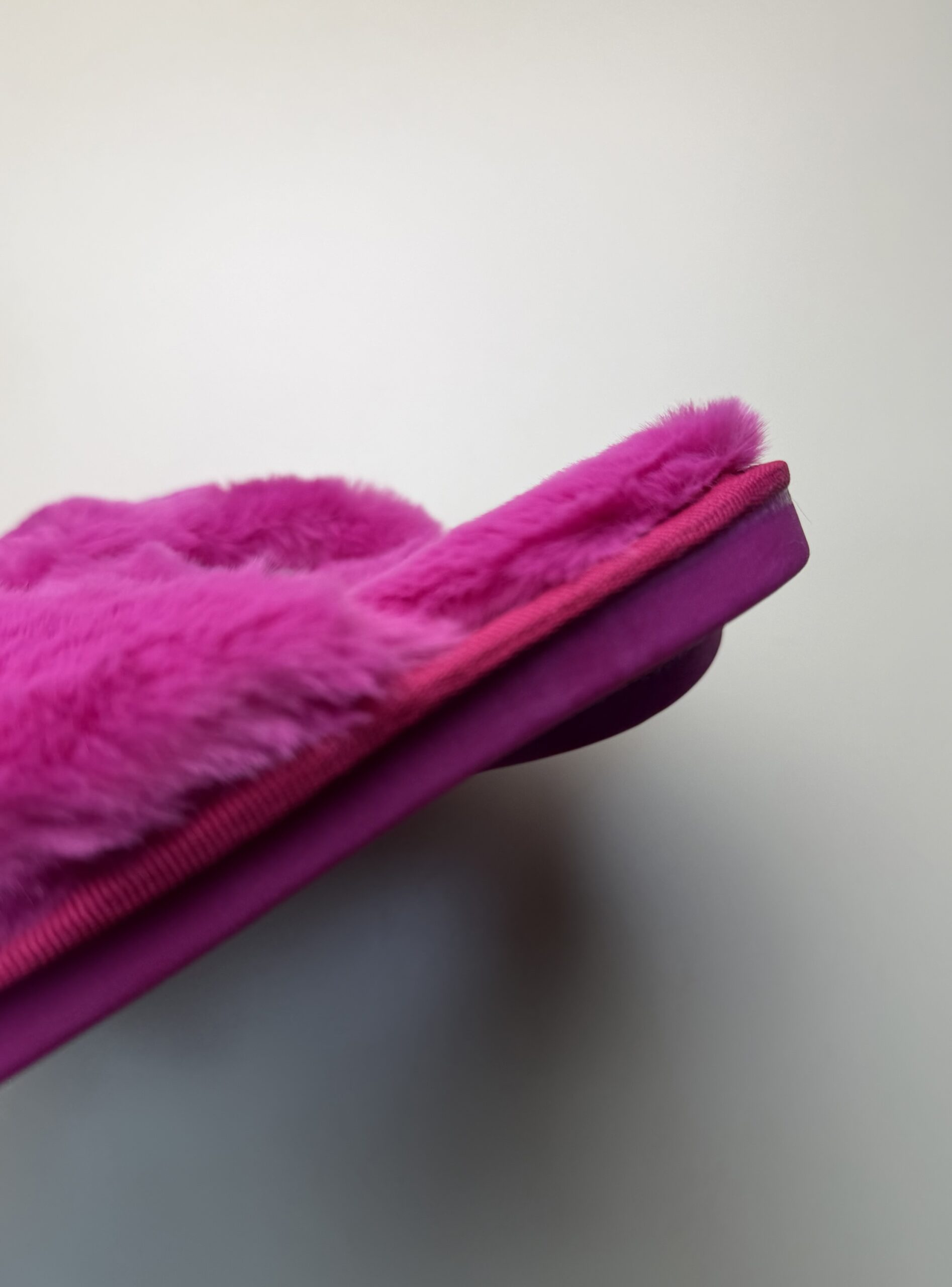 Pantoufle ouverte Croisé – Fushia– – Image 3