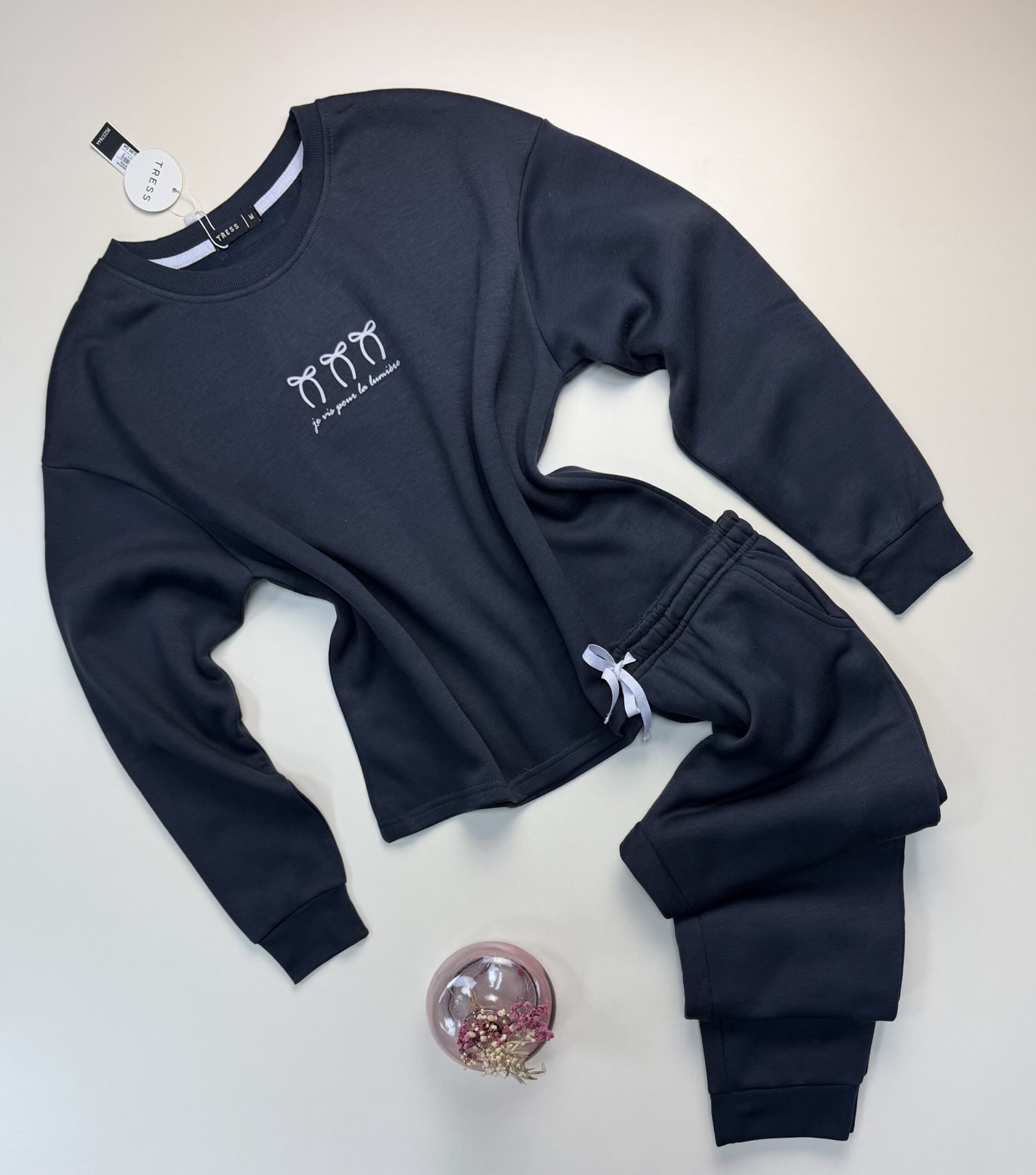 Pyjama haut manche longue " Gris "