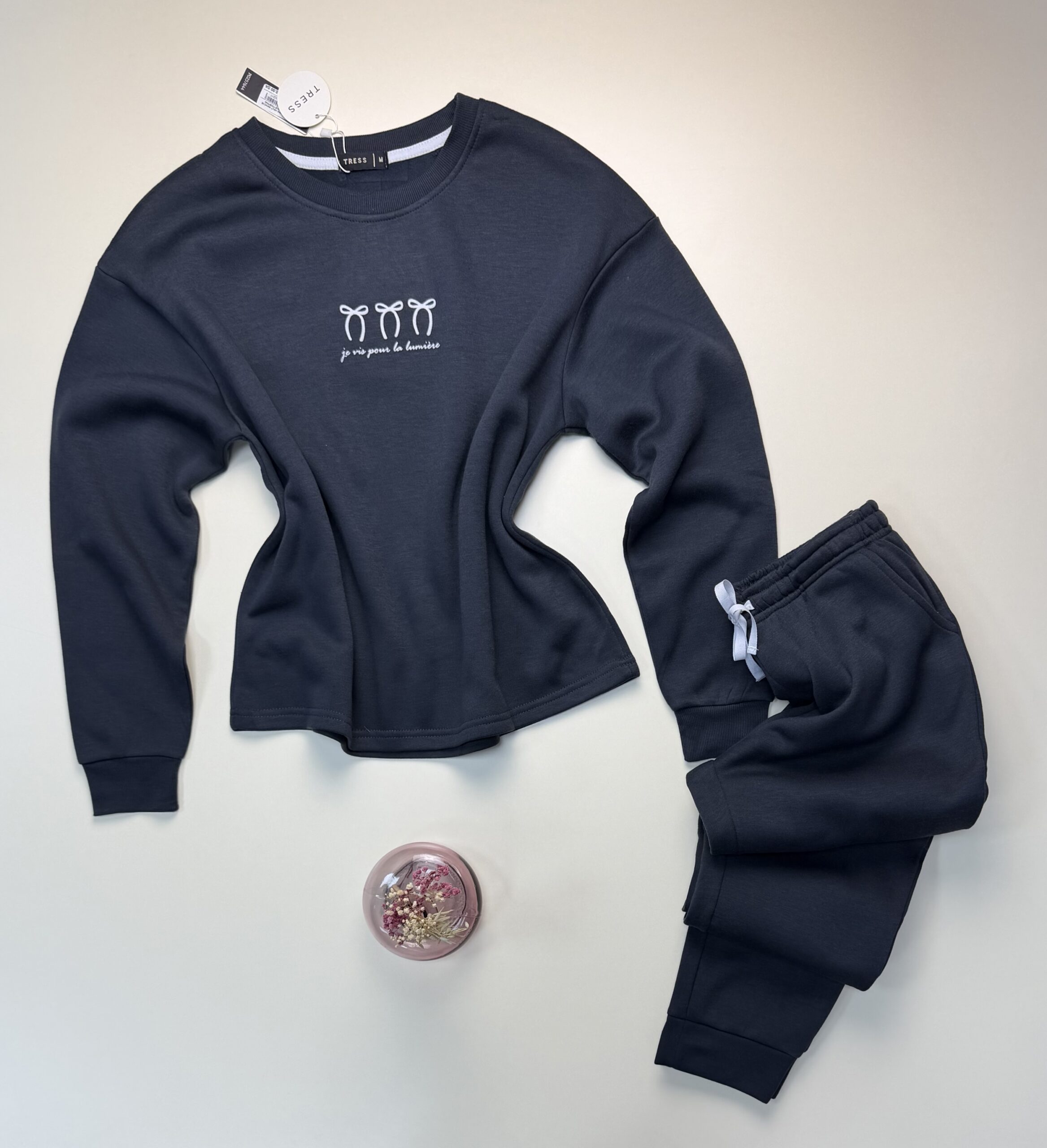 Pyjama haut manche longue " Gris " – Image 3