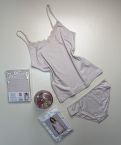 Bustier avec bas " H " - Beige -