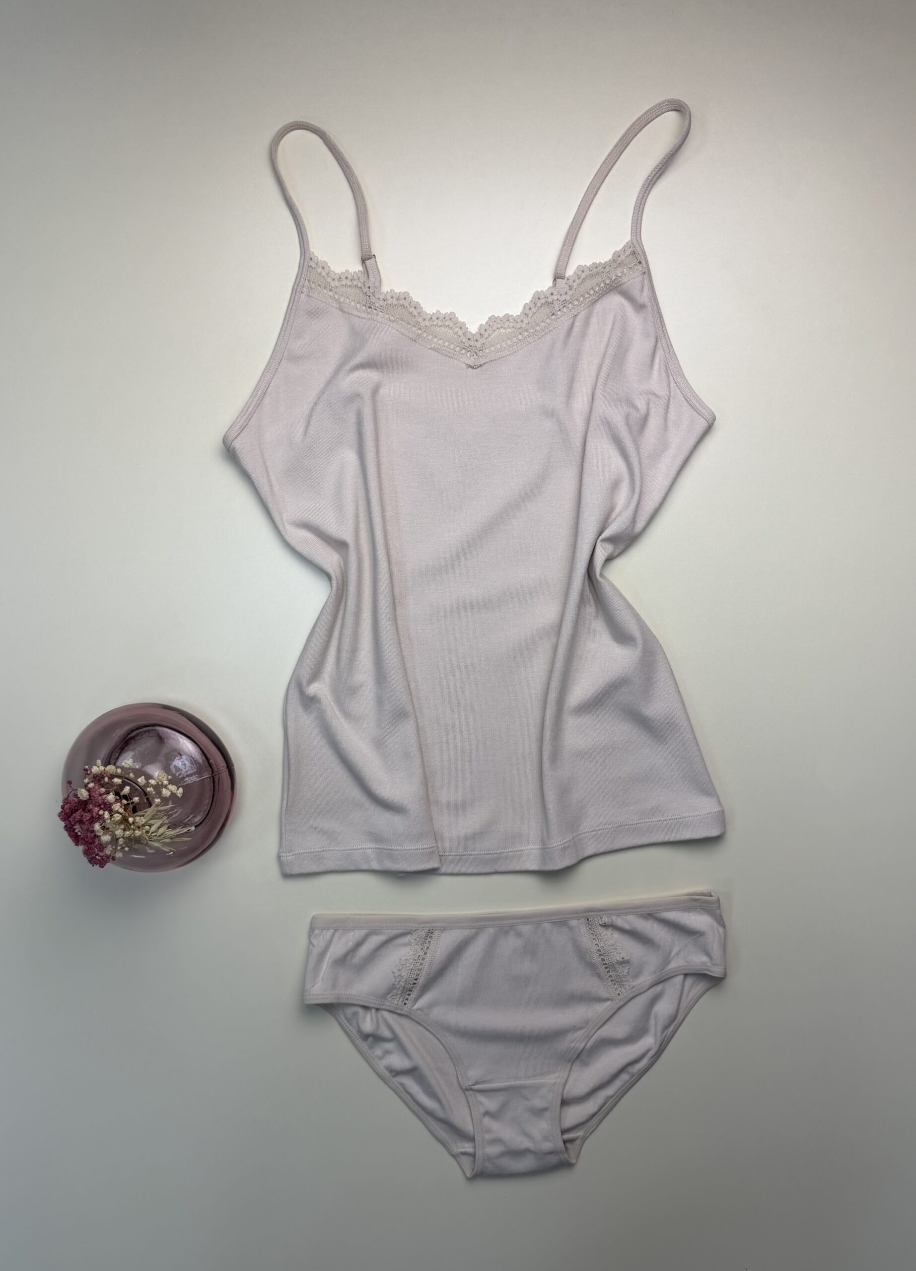 Bustier avec bas " H " - Beige - – Image 3