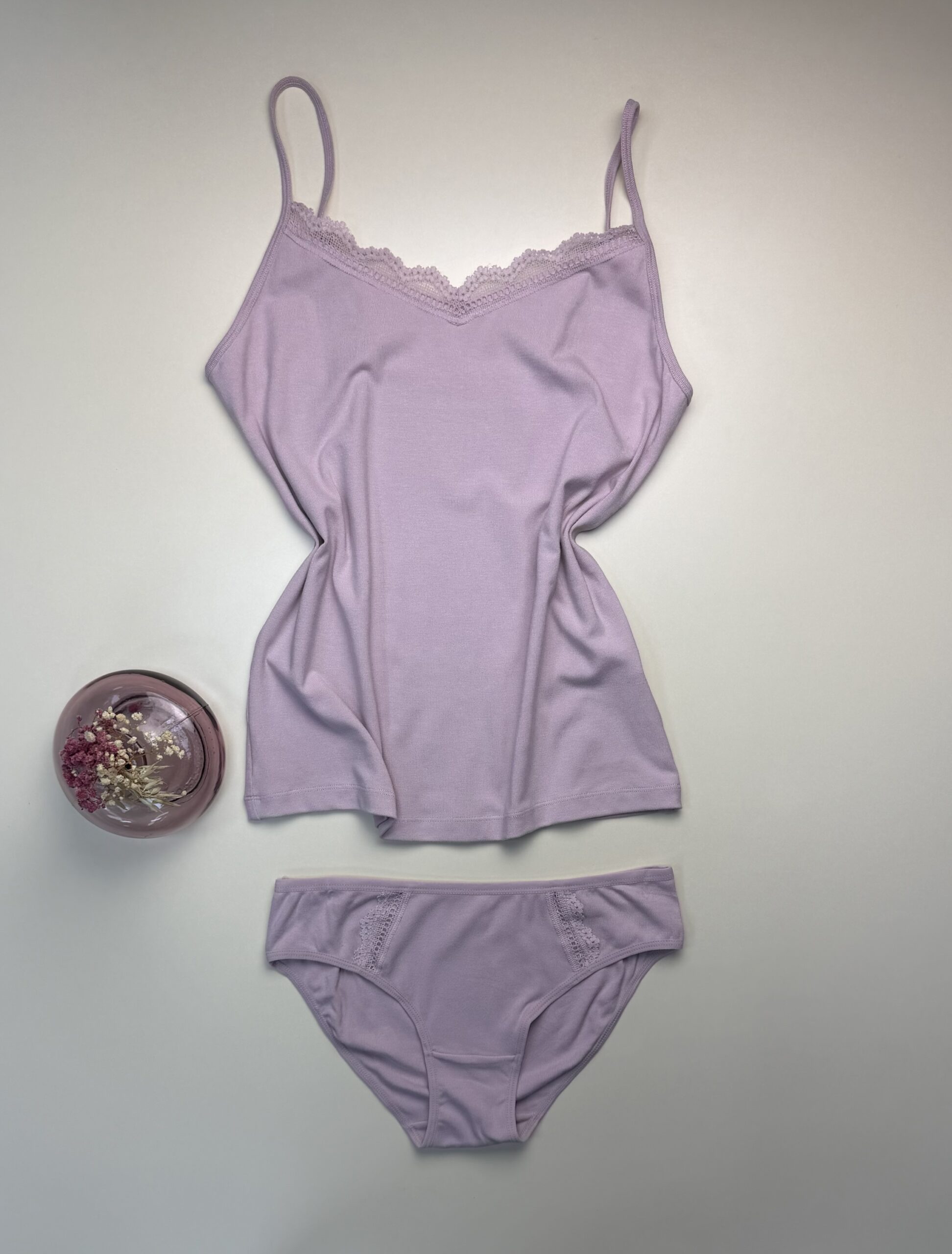 Bustier avec bas " H " - Rose - – Image 3