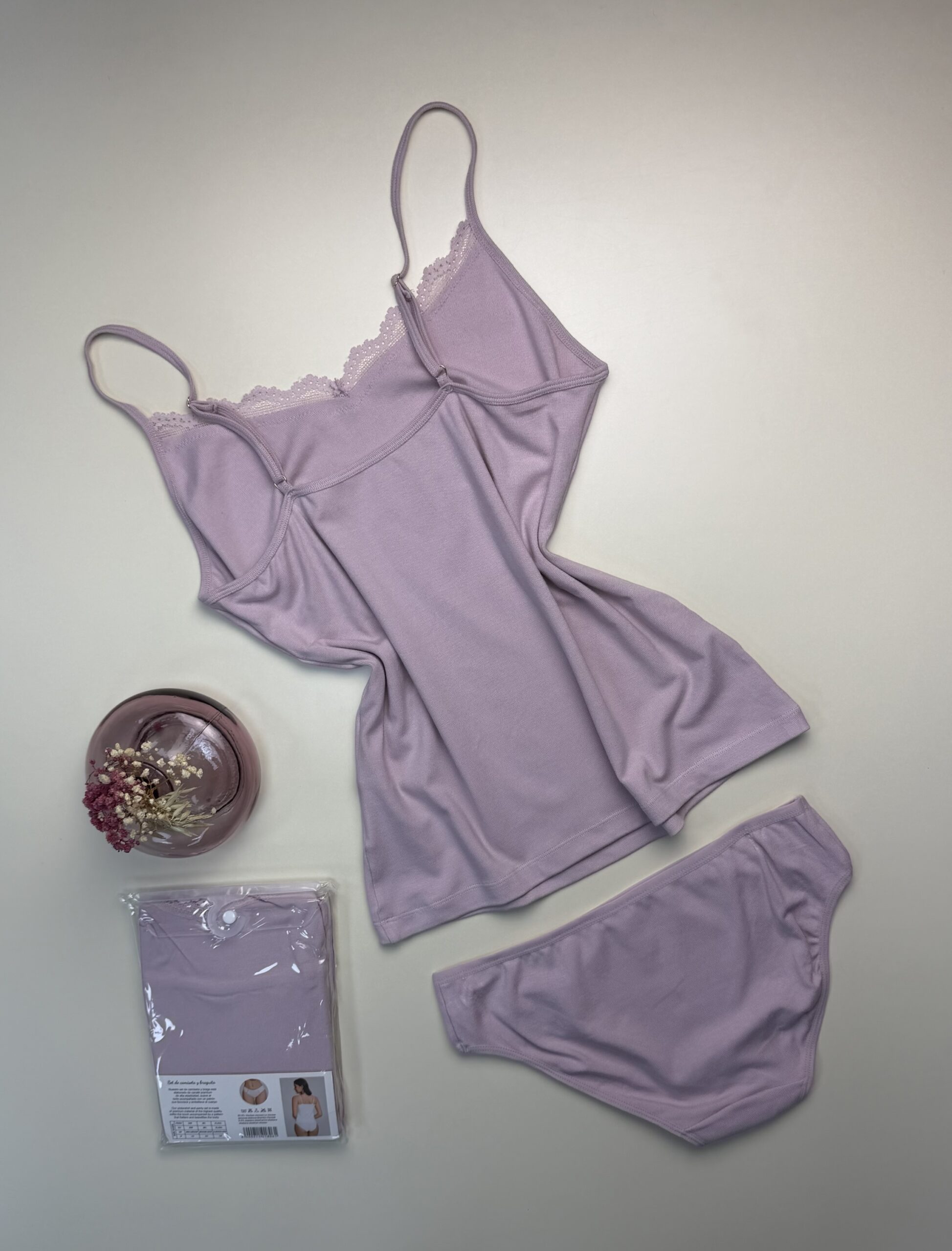 Bustier avec bas " H " - Rose - – Image 2