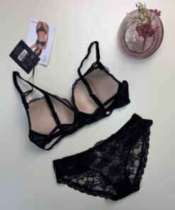 Alternative view of Ensemble 2pcs -Push up- "Noir"