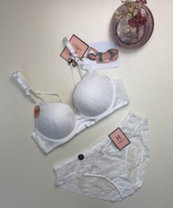 Ensemble 2pcs -Push up- "Blanc"