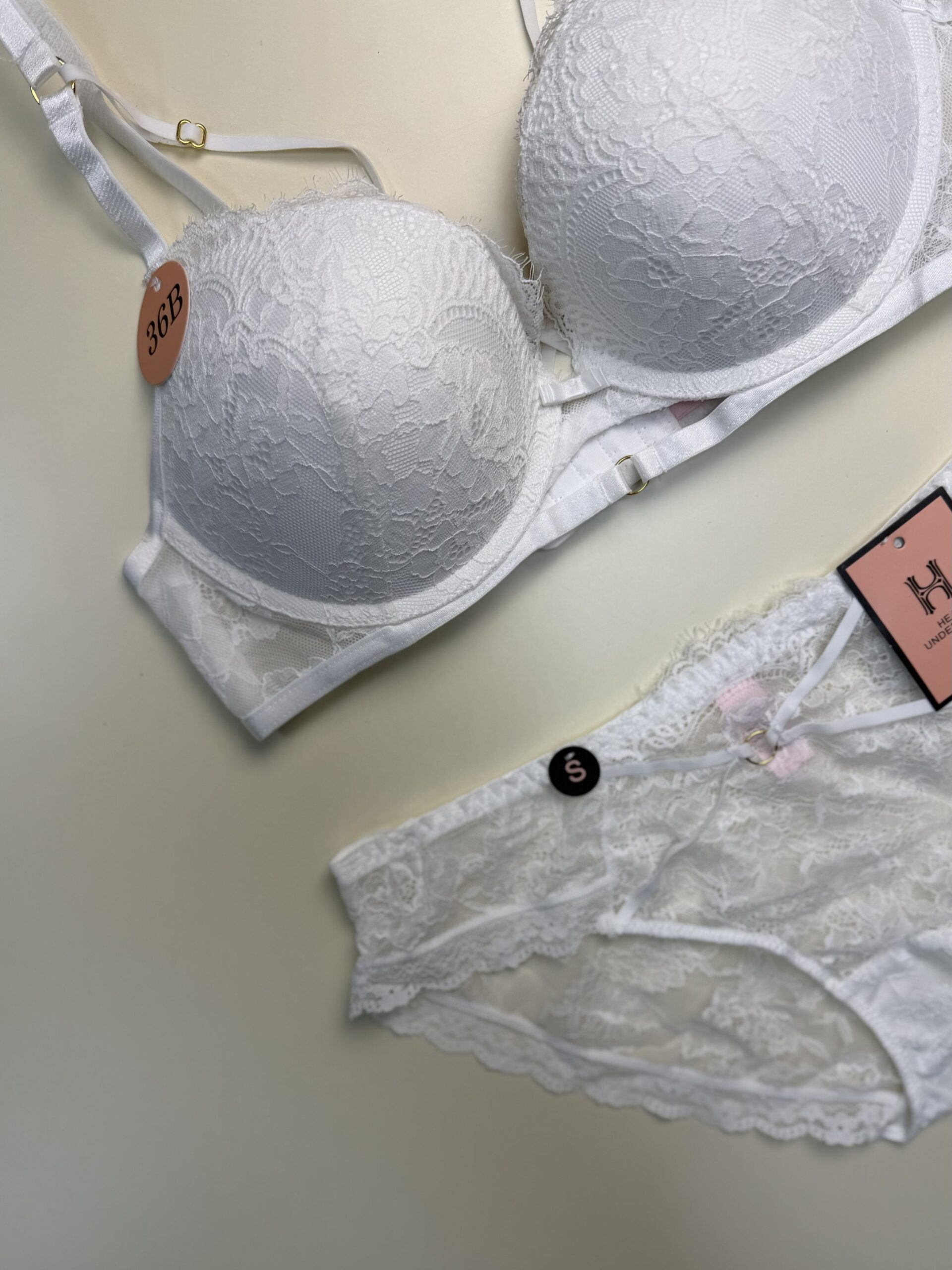 Ensemble 2pcs -Push up- "Blanc" – Image 4