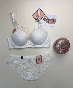 Alternative view of Ensemble 2pcs -Push up- "Blanc"