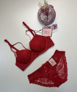 Ensemble 2pcs -Push up- "Rouge"