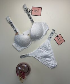 Ensemble 2pcs -Push up- "Blanc"