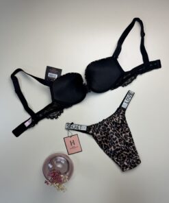 Alternative view of Ensemble 2pcs -Push up- "Léopard"