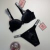 Ensemble 2pcs -Push up- "Noir"