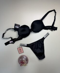 Alternative view of Ensemble 2pcs -Push up- "Noir"