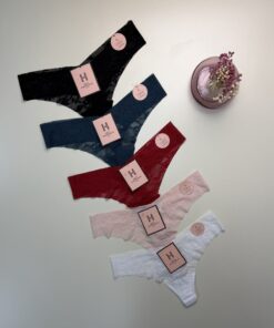 Pack de 5 en dentelle - H - invisible