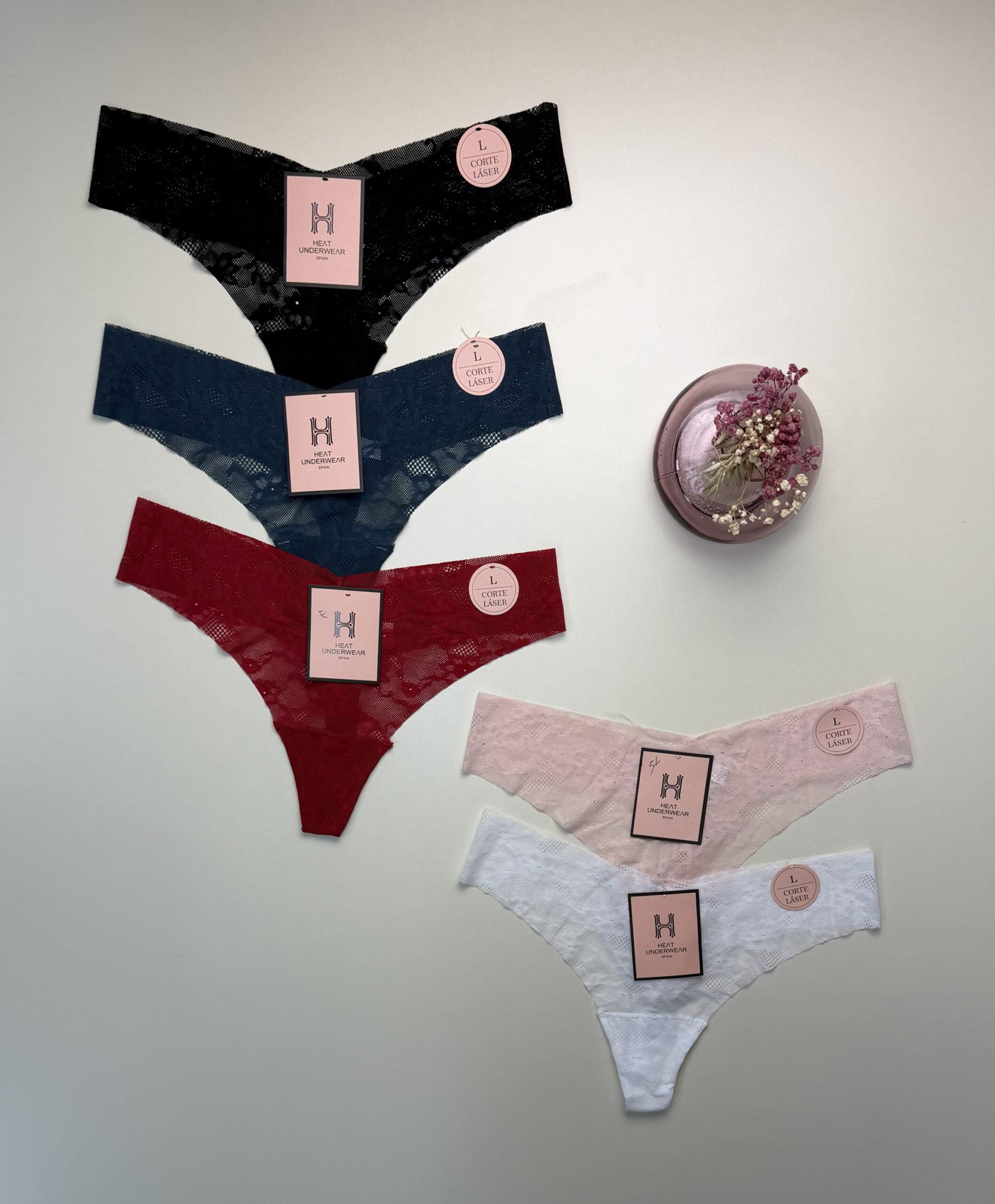 Pack de 5 en dentelle - H - invisible – Image 3