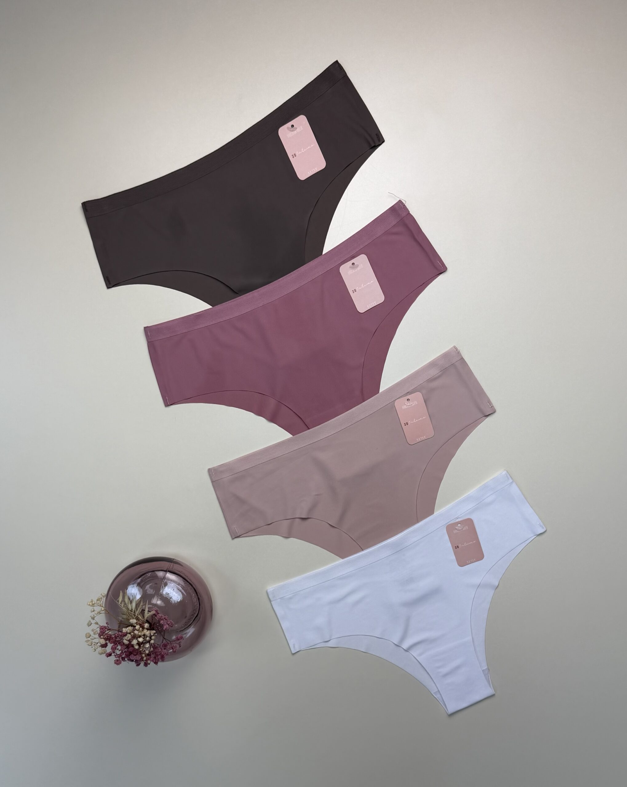 Pack de 4 culottes -Tress- Invisible