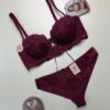 Ensemble 2pcs -H- " Aubergine "
