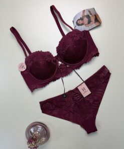 Ensemble 2pcs -H- " Aubergine "