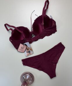Alternative view of Ensemble 2pcs -H- " Aubergine "