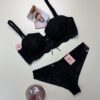 Ensemble 2pcs -H- " Noir "