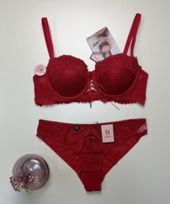 Alternative view of Ensemble 2pcs -H- " Rouge "