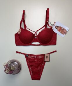 Alternative view of Ensemble 2pcs -H- Push up " Rouge "