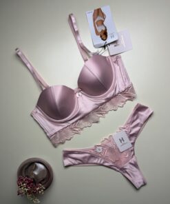 Ensemble 2 pièces - H - Push Up Rose