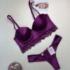 Ensemble 2 pièces - H - Push Up aubergines