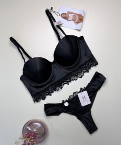 Ensemble 2 pièces - H - Push Up Noir