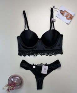 Alternative view of Ensemble 2 pièces - H - Push Up Noir