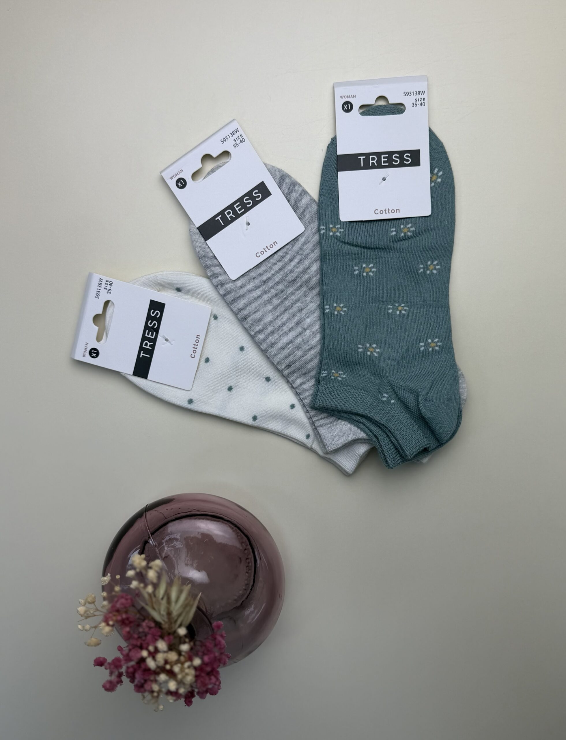 Pack de 3 chaussettes tress – Image 2