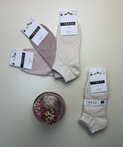 Pack de 3 chaussettes tress