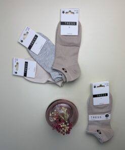 Pack de 3 chaussettes tress