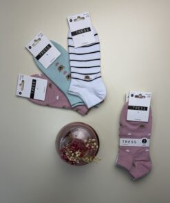 Pack de 3 chaussettes tress