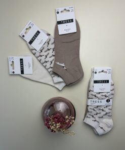 Pack de 3 chaussettes tress