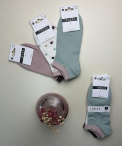 Pack de 3 chaussettes tress