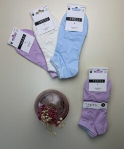 Pack de 3 chaussettes tress