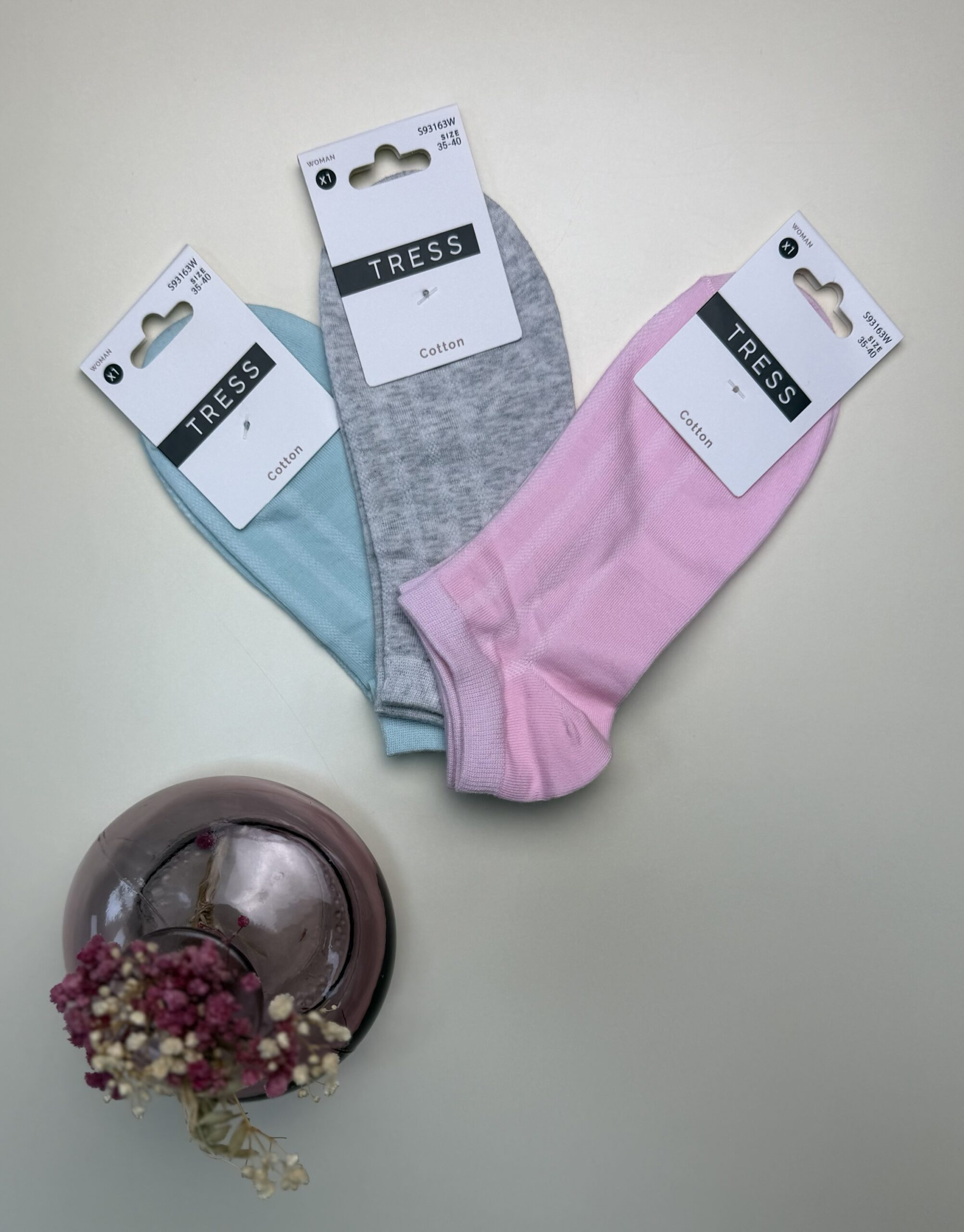 Pack de 3 chaussettes tress – Image 2