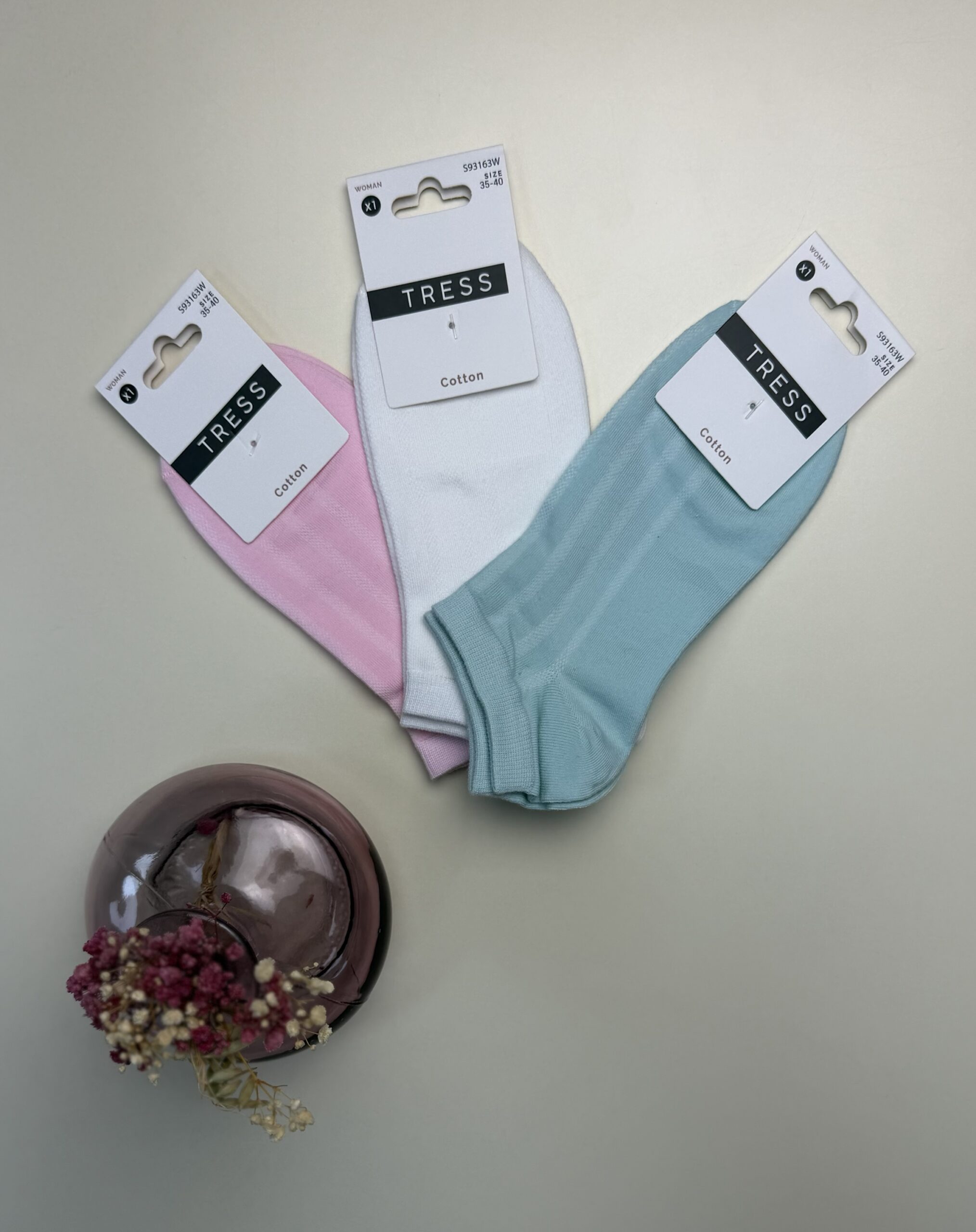 Pack de 3 chaussettes tress – Image 2