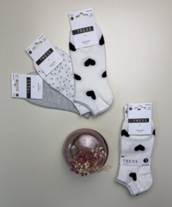 Pack de 3 chaussettes tress