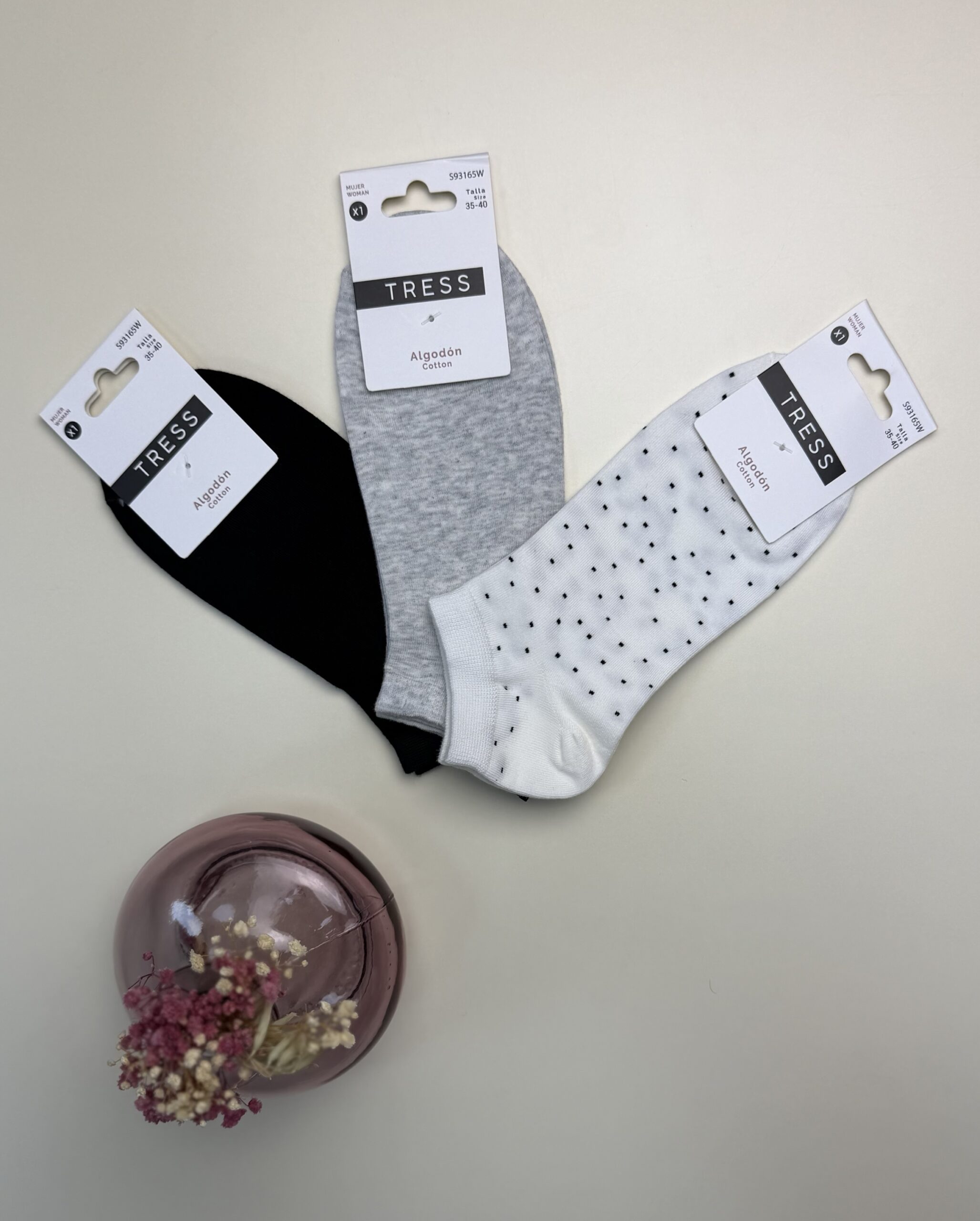 Pack de 3 chaussettes tress – Image 2