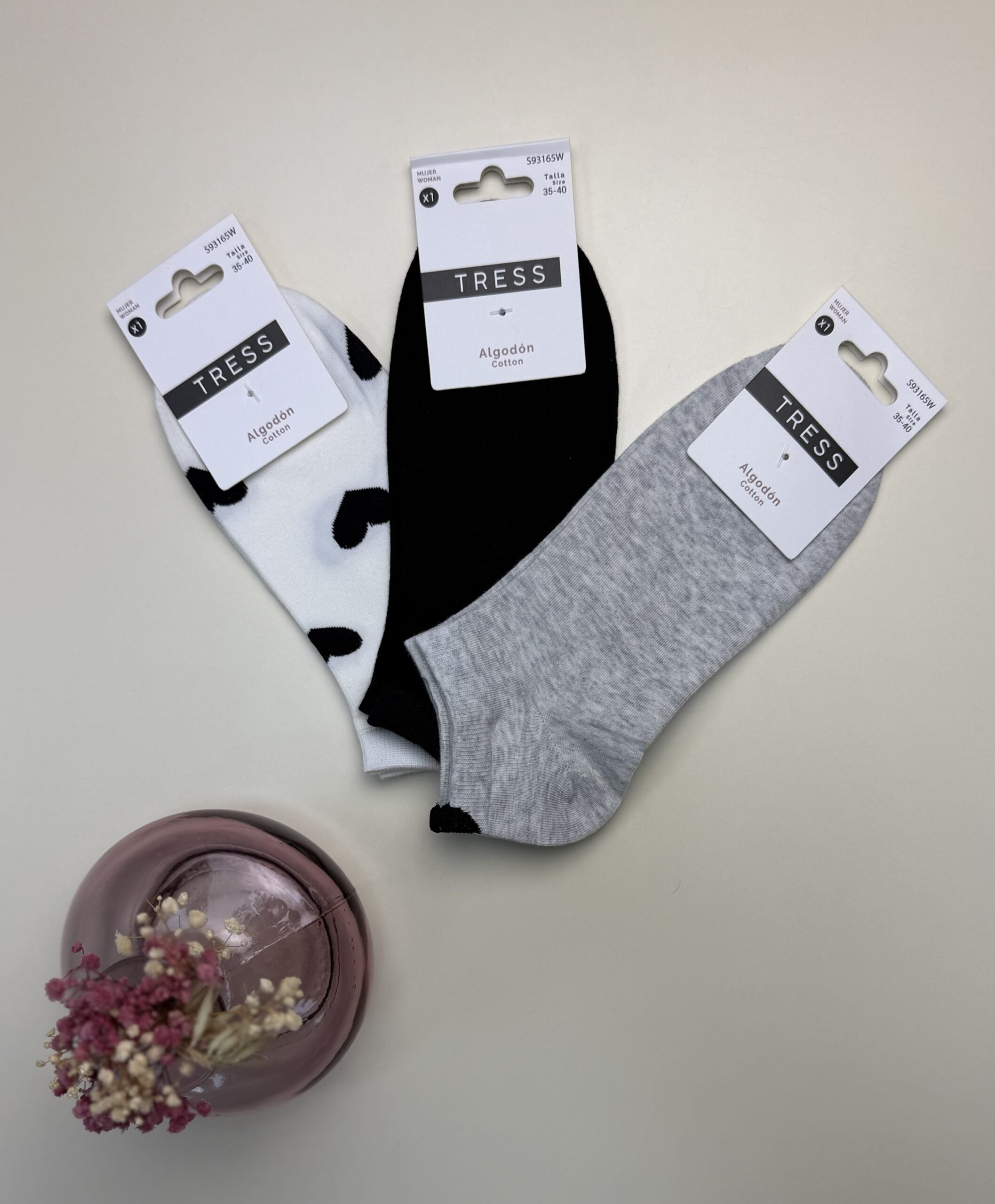 Pack de 3 chaussettes tress – Image 2